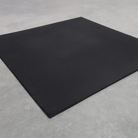 Armortech 10 Pack Black 15mm Rubber Gym Flooring Mats