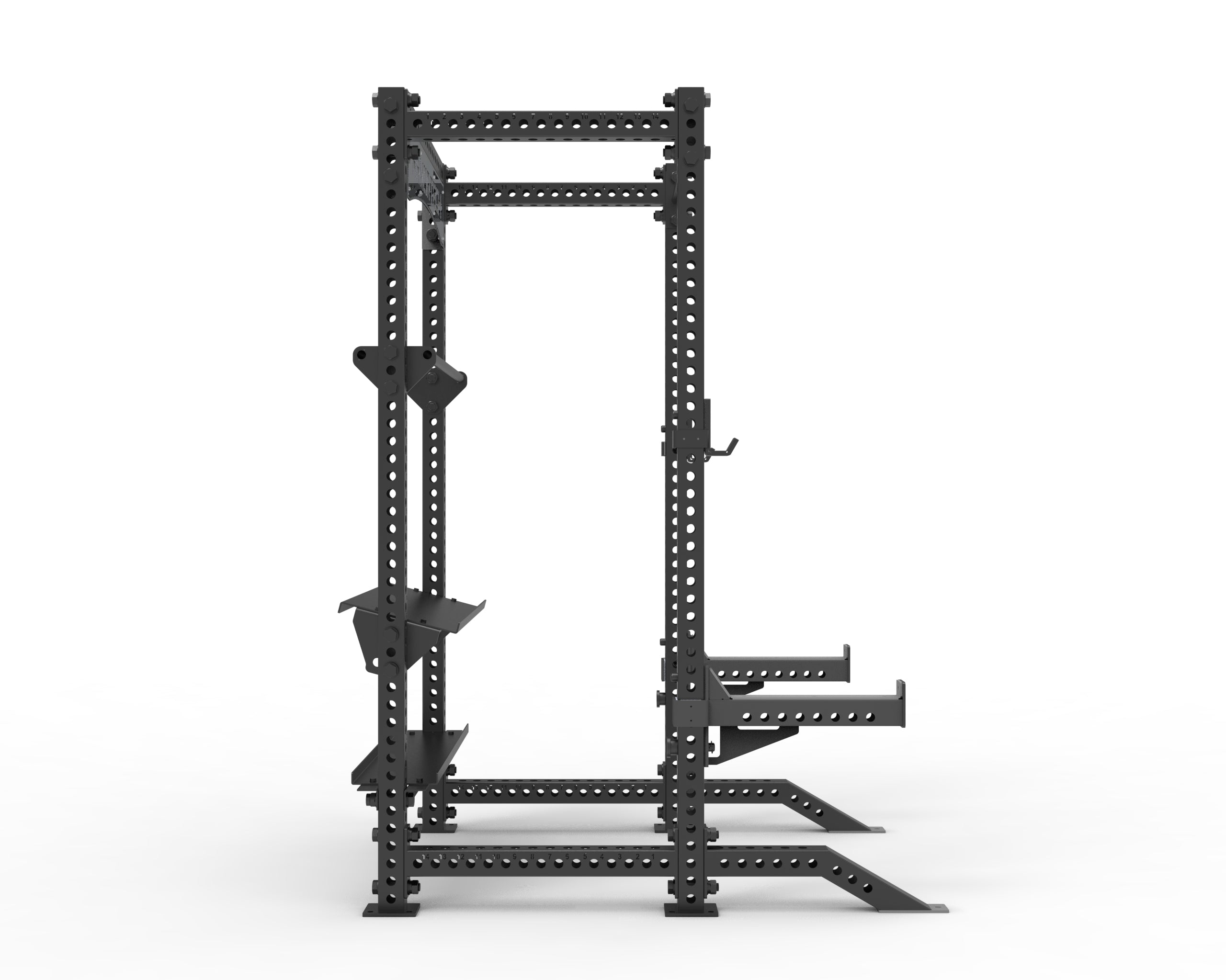 X Series Rack with Tray Storage – Flex Fitness Equipment New Zealand