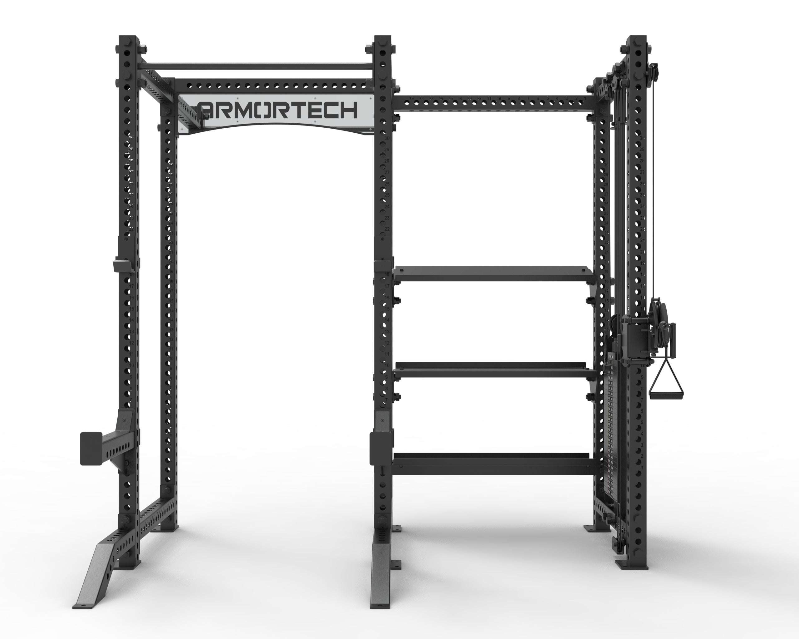 X Series Rack with Cable Tower + Storage – Flex Fitness Equipment New ...